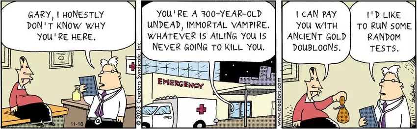 Scary Gary for Nov 18, 2023