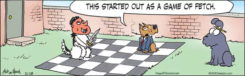 Dogs of C-Kennel for Nov 18, 2023