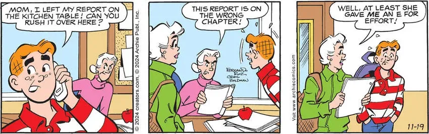 Archie for Nov 19, 2024