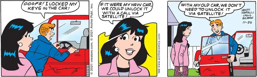 Archie for Nov 20, 2021