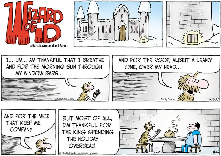 Wizard of Id for Nov 20, 2022