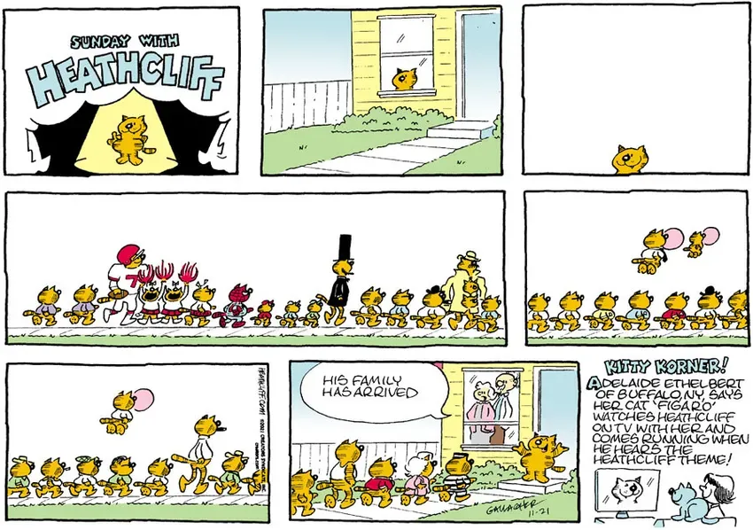 Heathcliff for Nov 21, 2021