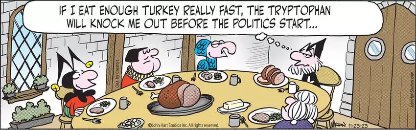 Wizard of Id for Nov 23, 2023