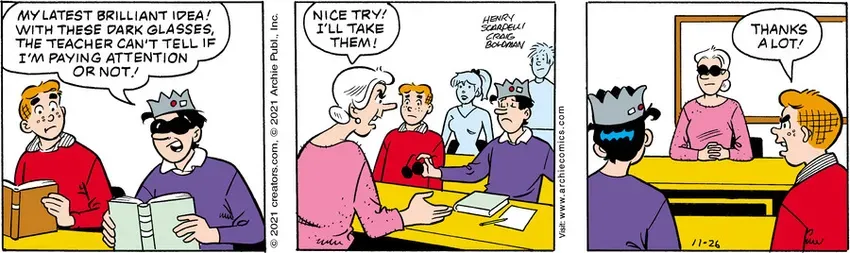 Archie for Nov 26, 2021