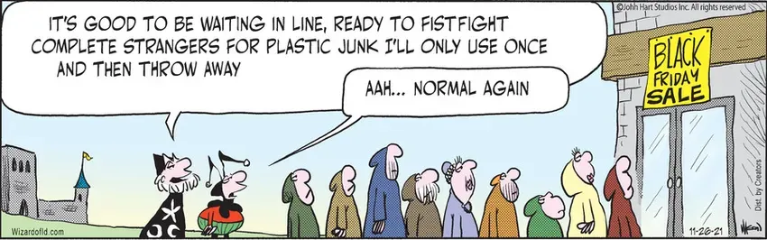 Wizard of Id for Nov 26, 2021