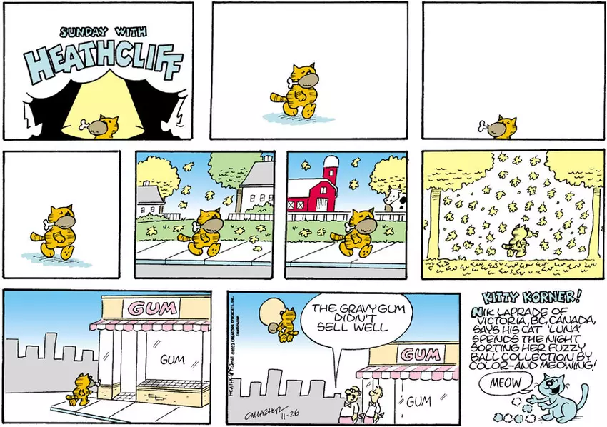 Heathcliff for Nov 26, 2023