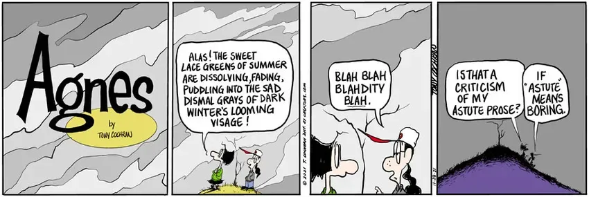 Agnes for Nov 28, 2021