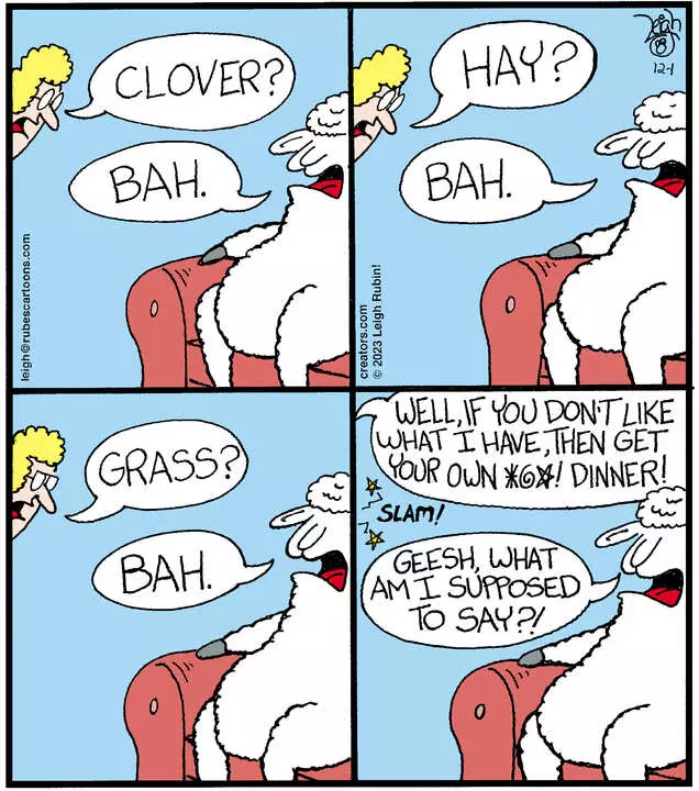 Rubes® for Dec 01, 2023