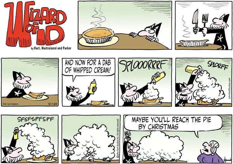 Wizard of Id for Dec 01, 2024