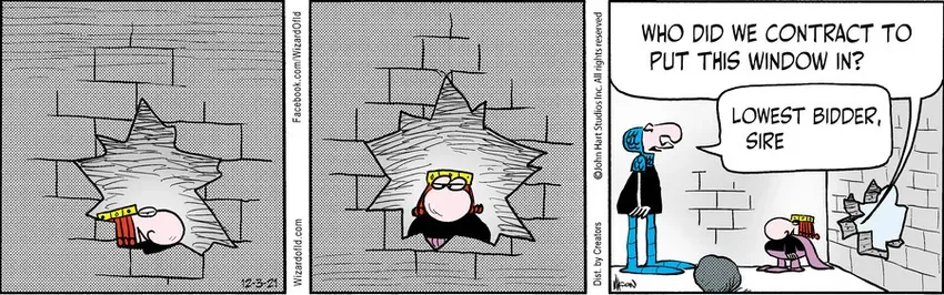 Wizard of Id for Dec 03, 2021