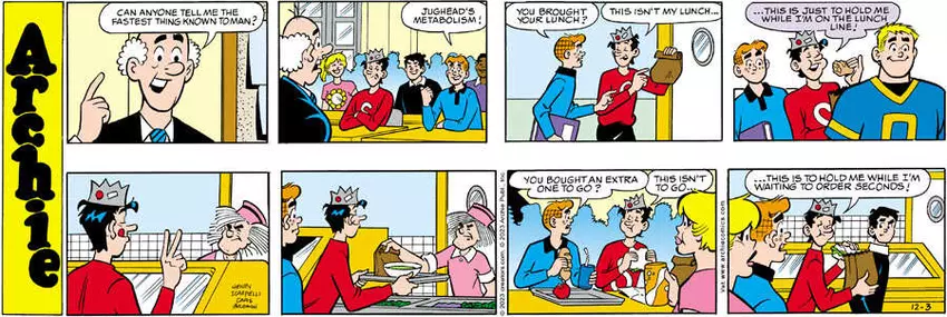 Archie for Dec 03, 2023