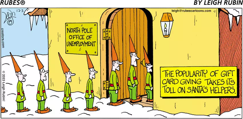 Rubes® for Dec 03, 2023