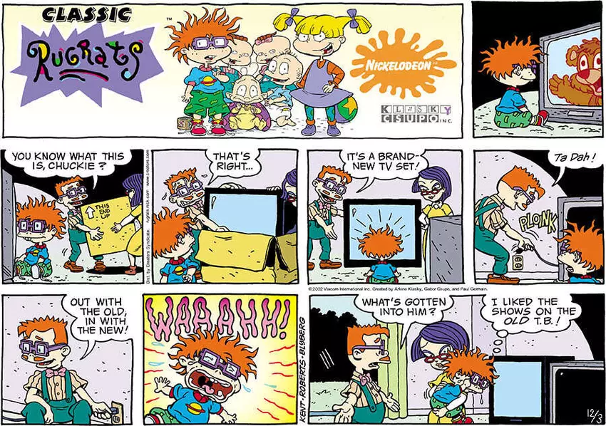 Rugrats for Dec 03, 2023
