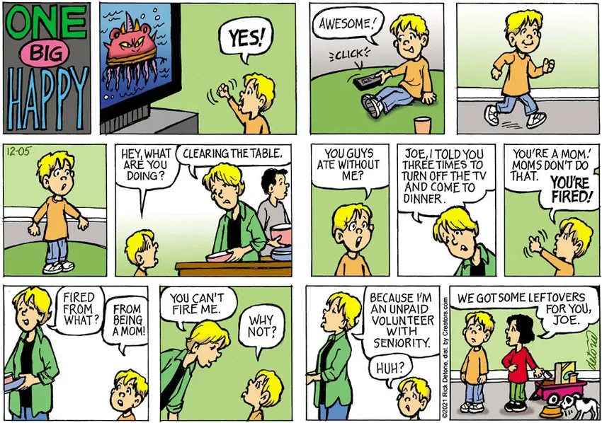 One Big Happy® for Dec 05, 2021