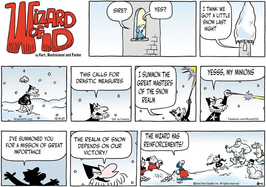 Wizard of Id for Dec 05, 2021