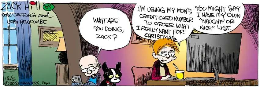 Zack Hill for Dec 05, 2021