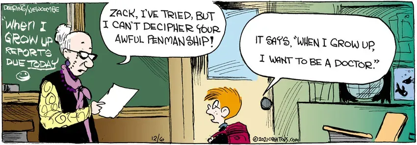 Zack Hill for Dec 06, 2021