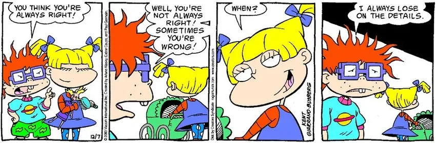 Rugrats for Dec 07, 2022