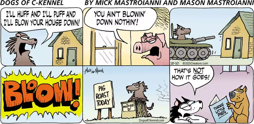 Dogs of C-Kennel for Dec 10, 2023