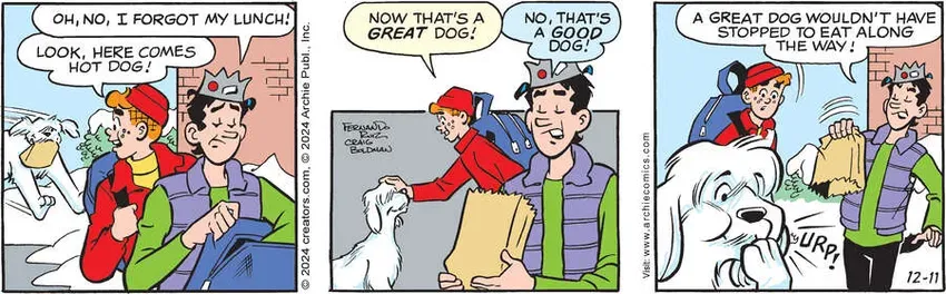 Archie for Dec 11, 2024
