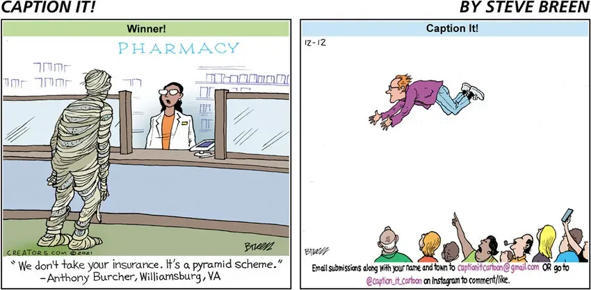 Caption It! for Dec 12, 2021