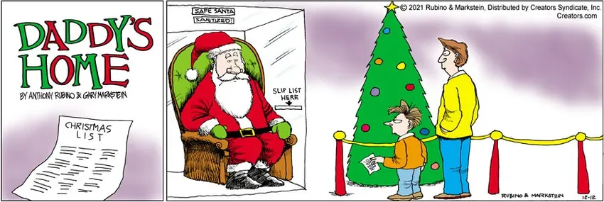 Daddy's Home for Dec 12, 2021