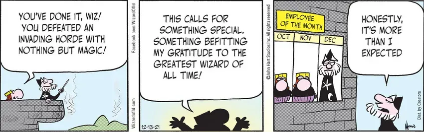 Wizard of Id for Dec 13, 2021