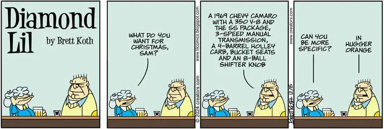 Diamond Lil for Dec 15, 2024