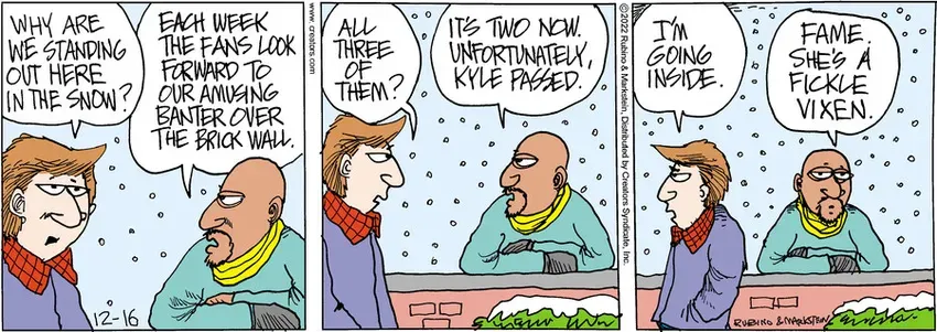 Daddy's Home for Dec 16, 2022