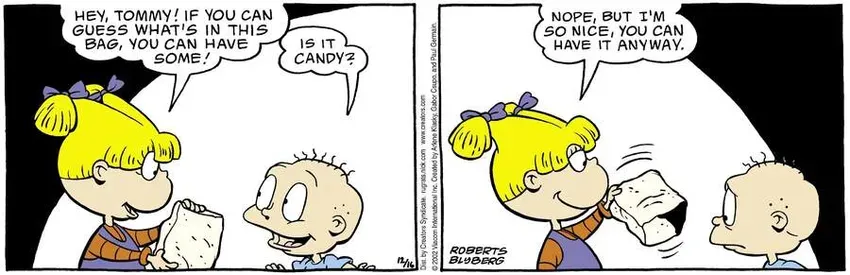 Rugrats for Dec 16, 2024