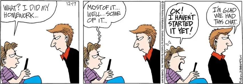 Daddy's Home for Dec 17, 2024