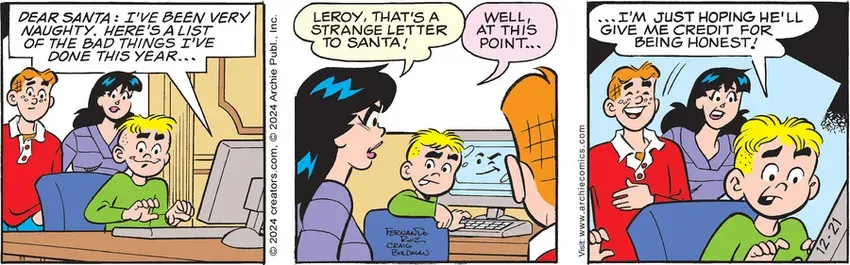 Archie for Dec 21, 2024