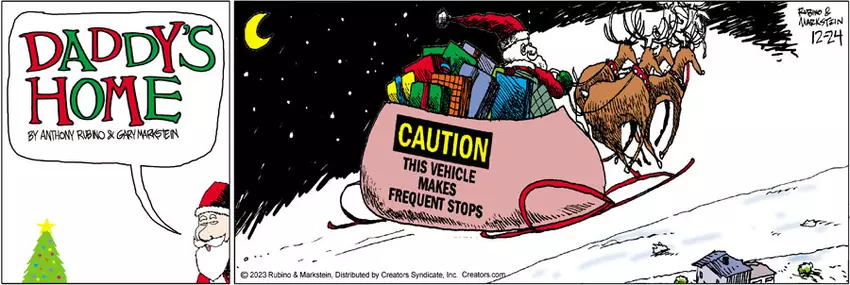 Daddy's Home for Dec 24, 2023