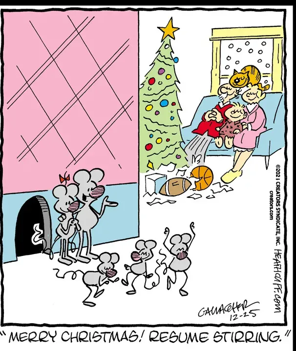 Heathcliff for Dec 25, 2021
