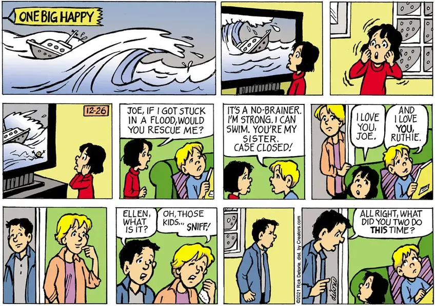 One Big Happy® for Dec 26, 2021