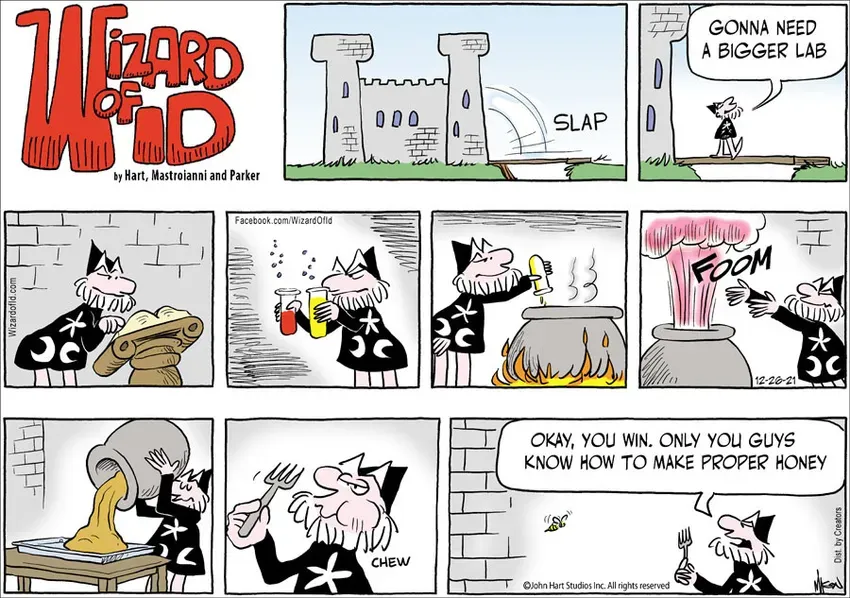 Wizard of Id for Dec 26, 2021