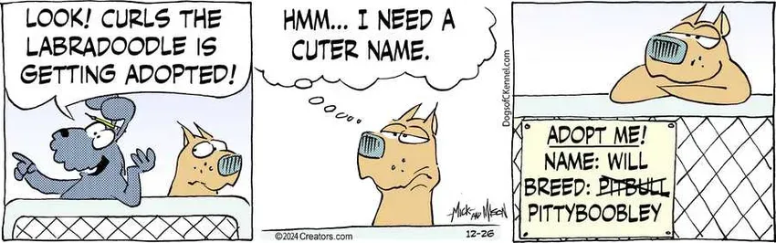 Dogs of C-Kennel for Dec 26, 2024