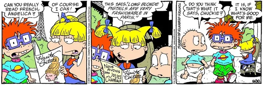 Rugrats for Dec 30, 2022