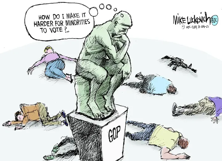 Mike Luckovich for Mar 24, 2021