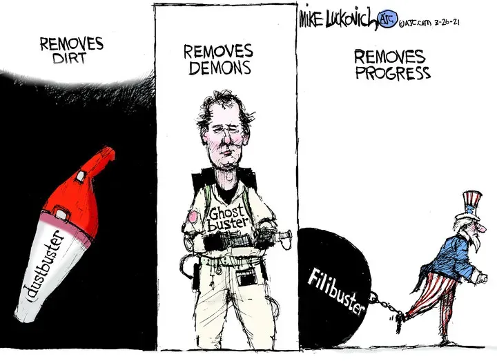 Mike Luckovich for Mar 28, 2021