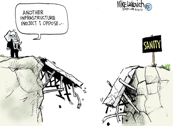 Mike Luckovich for Apr 16, 2021