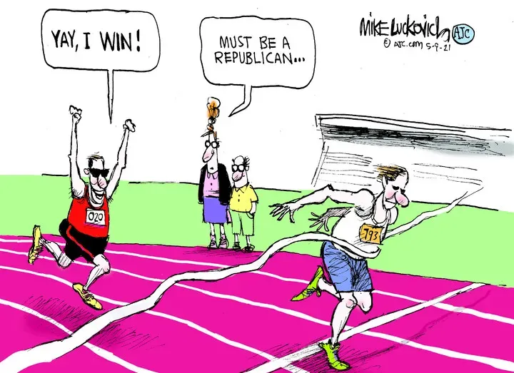 Mike Luckovich for May 09, 2021