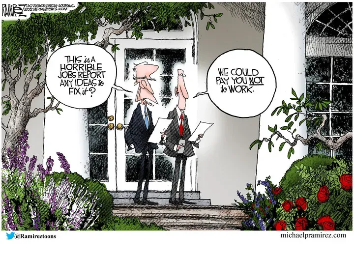 Michael Ramirez for May 12, 2021