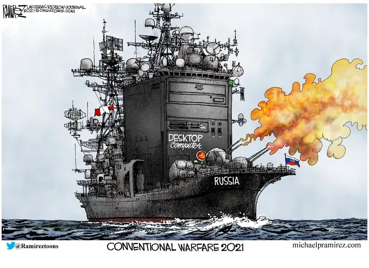 Michael Ramirez for May 14, 2021