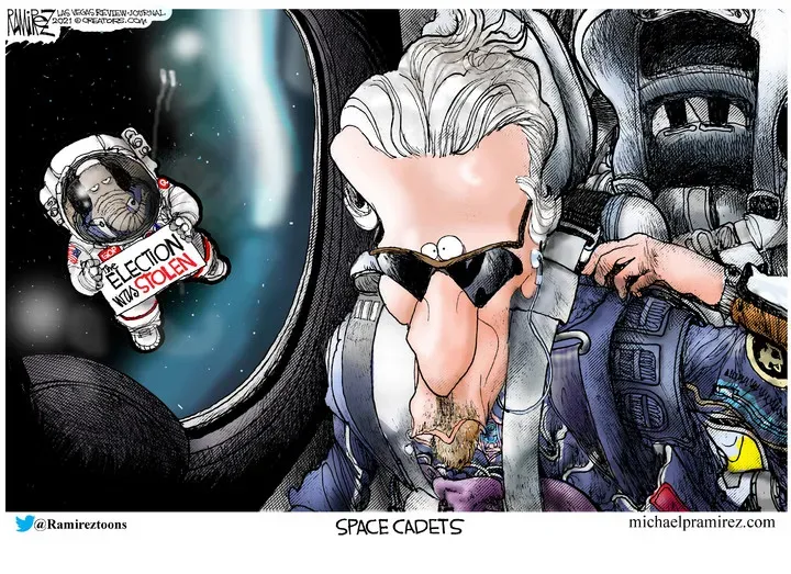 Michael Ramirez for Jul 14, 2021
