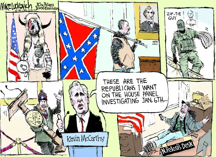 Mike Luckovich for Jul 21, 2021