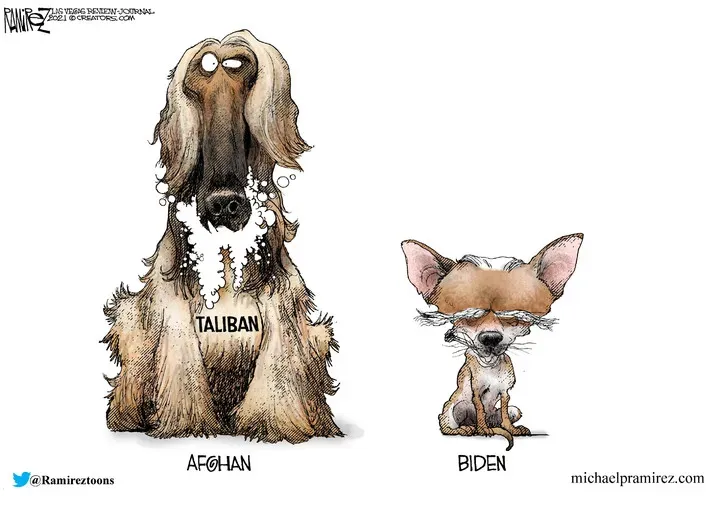 Michael Ramirez for Aug 20, 2021