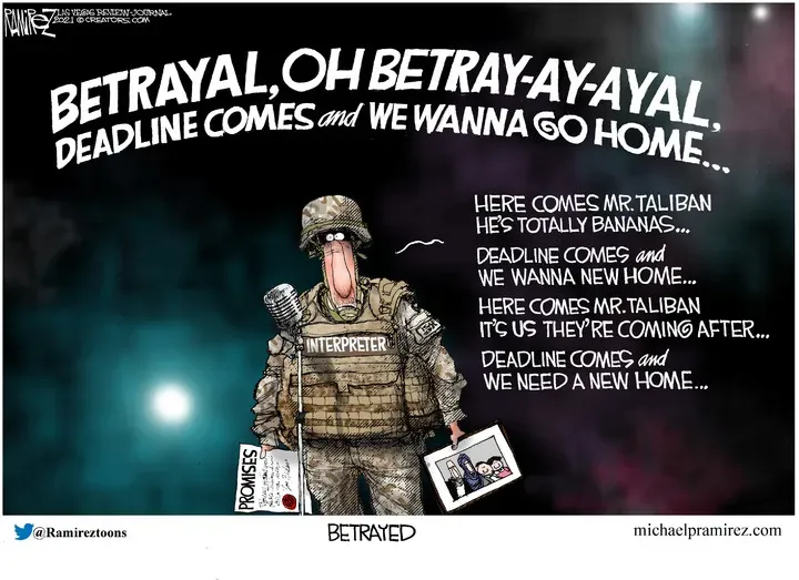 Michael Ramirez for Aug 30, 2021