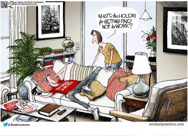 Michael Ramirez for Sep 06, 2021