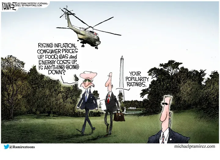 Michael Ramirez for Oct 12, 2021